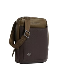 PIQUADRO BLACK SQUARE  Sac de transport pour iPad mini vert / marron fonc&eacute; - Sacs en Bandouli&egrave;res pour Homme - 2