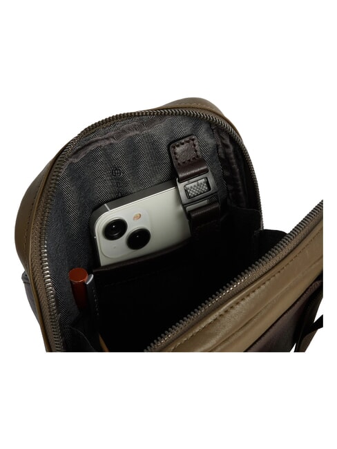 BLACK SQUARE  Sac de transport pour iPad mini vert / marron fonc&eacute; - Sacs en Bandouli&egrave;res pour Homme