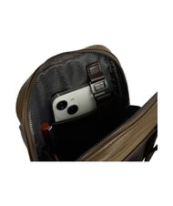 PIQUADRO BLACK SQUARE  Sac de transport pour iPad mini vert / marron fonc&eacute; - Sacs en Bandouli&egrave;res pour Homme - 5