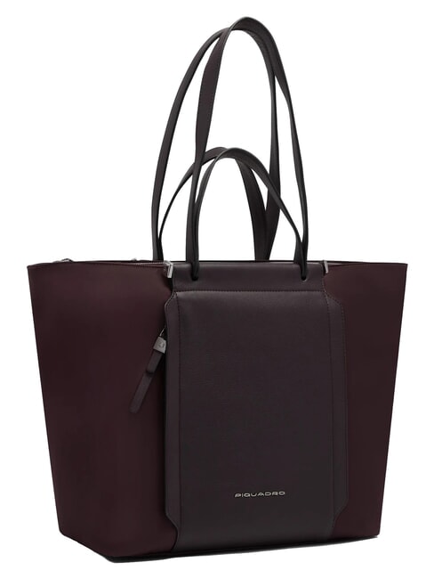 LYRA Sac &agrave; provisions pour ordinateur portable 14 pouces bordeaux 2 - Sacs pour Femme