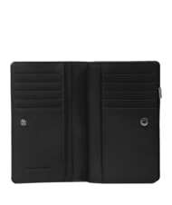 PIQUADRO LYRA portefeuille en cuir Noir - Portefeuilles Femme - 2