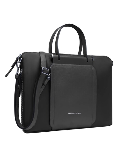 LYRA Sacoche pour ordinateur portable 15,6 pouces, extensible Noir - Porte Documents Travail