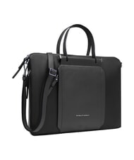 PIQUADRO LYRA Sacoche pour ordinateur portable 15,6 pouces, extensible Noir - Porte Documents Travail - 2