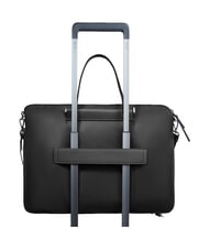 PIQUADRO LYRA Sacoche pour ordinateur portable 15,6 pouces, extensible Noir - Porte Documents Travail - 3