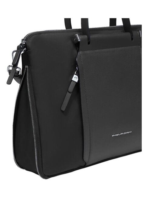 LYRA Sacoche pour ordinateur portable 15,6 pouces, extensible Noir - Porte Documents Travail