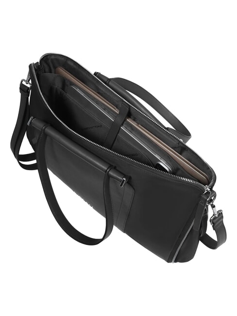 LYRA Sacoche pour ordinateur portable 15,6 pouces, extensible Noir - Porte Documents Travail