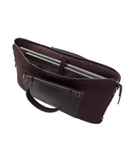 PIQUADRO LYRA Sacoche pour ordinateur portable 15,6 pouces, extensible bordeaux 2 - Porte Documents Travail - 4