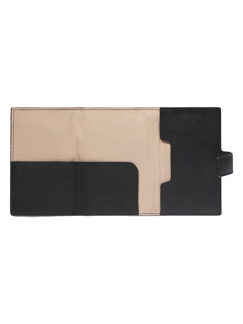 CIRCLE porte-cartes en cuir Noir - Portefeuilles Homme