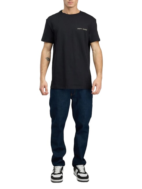 Y2K T-shirt en coton, manches courtes NOIR - T-shirt