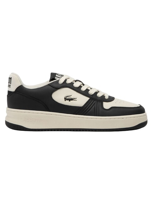 L001 SET Baskets noir/blanc cass&eacute; - Chaussures Homme
