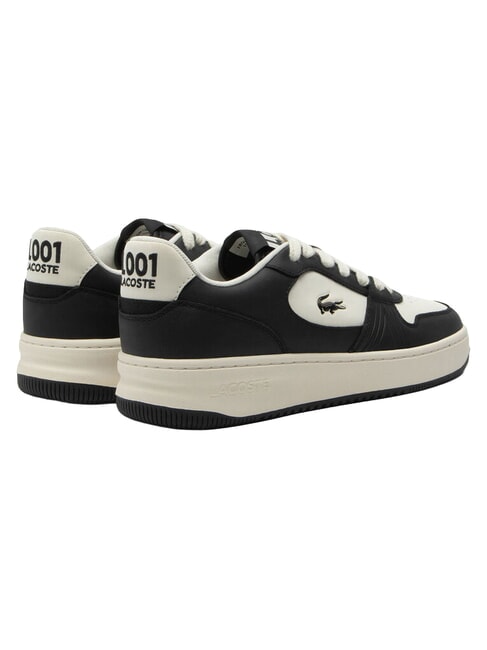 L001 SET Baskets noir/blanc cass&eacute; - Chaussures Homme