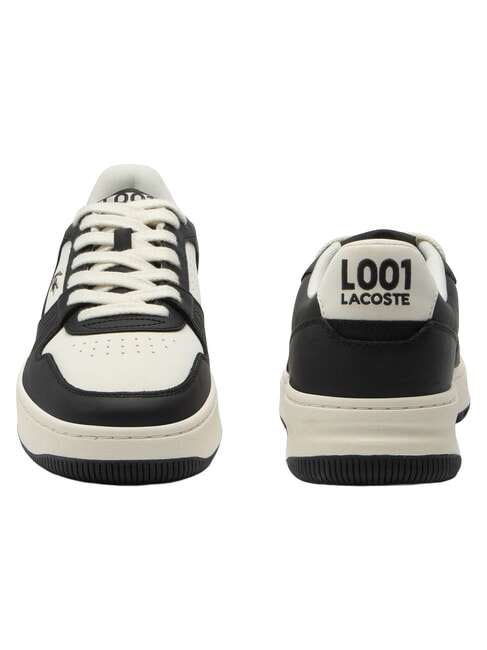 L001 SET Baskets noir/blanc cass&eacute; - Chaussures Homme