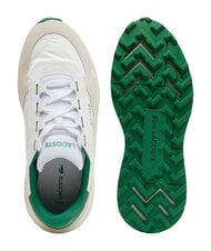 LACOSTE ELITE ACTIVE EVO Baskets blanc cass&eacute;/vert - Chaussures Homme - 5