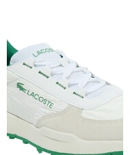 LACOSTE ELITE ACTIVE EVO Baskets blanc cass&eacute;/vert - Chaussures Homme - 6