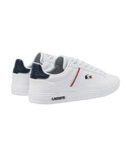 LACOSTE EUROPA PRO TRI 123 Baskets blanc/bleu marine/rouge - Chaussures Homme - 3