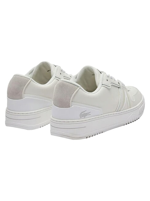 L001 0321 1 SMA Baskets blanc/blanc cass&eacute; - Chaussures Homme