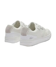 LACOSTE L001 0321 1 SMA Baskets blanc/blanc cass&eacute; - Chaussures Homme - 3
