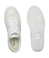 LACOSTE L001 0321 1 SMA Baskets blanc/blanc cass&eacute; - Chaussures Homme - 4