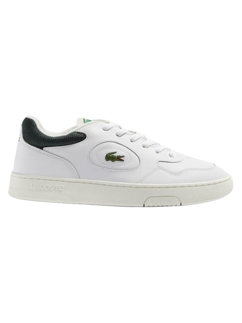 LINESET Baskets blanc/vert fonc&eacute; - Chaussures Homme