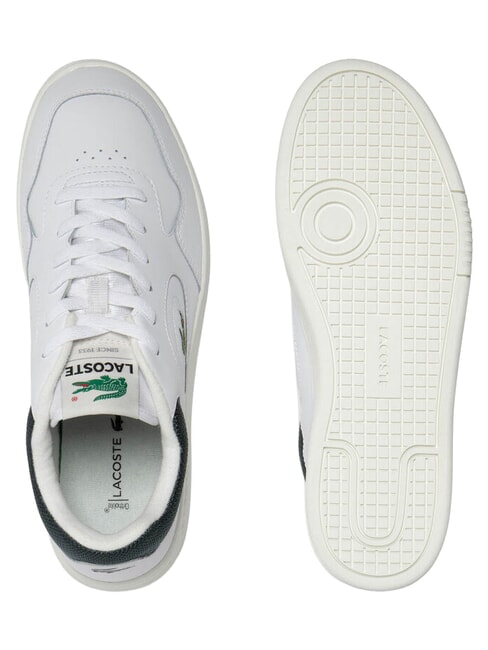 LINESET Baskets blanc/vert fonc&eacute; - Chaussures Homme