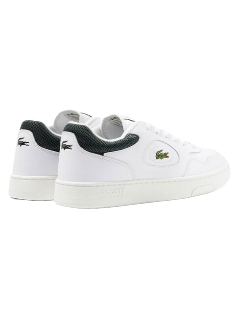 LINESET Baskets blanc/vert fonc&eacute; - Chaussures Homme