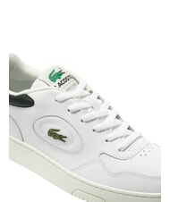LACOSTE LINESET Baskets blanc/vert fonc&eacute; - Chaussures Homme - 6