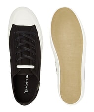 LACOSTE TOPSKILL Baskets noir/blanc cass&eacute; - Chaussures Homme - 3