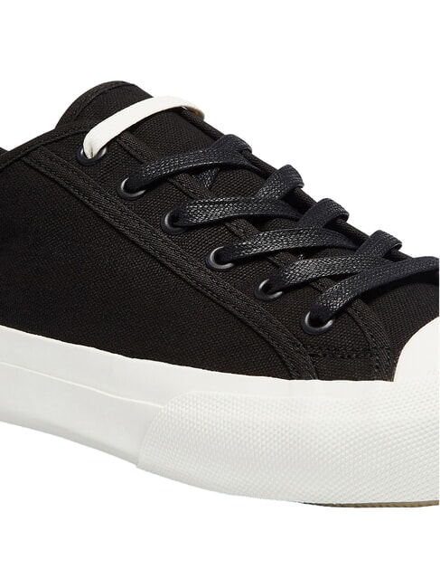TOPSKILL Baskets noir/blanc cass&eacute; - Chaussures Homme