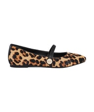 GAUD&Igrave; GYPSY PONY HAIR MACULA ballerines en cuir - Chaussures Femme