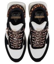 GAUD&Igrave; ICONICA GREEDY Baskets noir et blanc - Chaussures Femme - 4