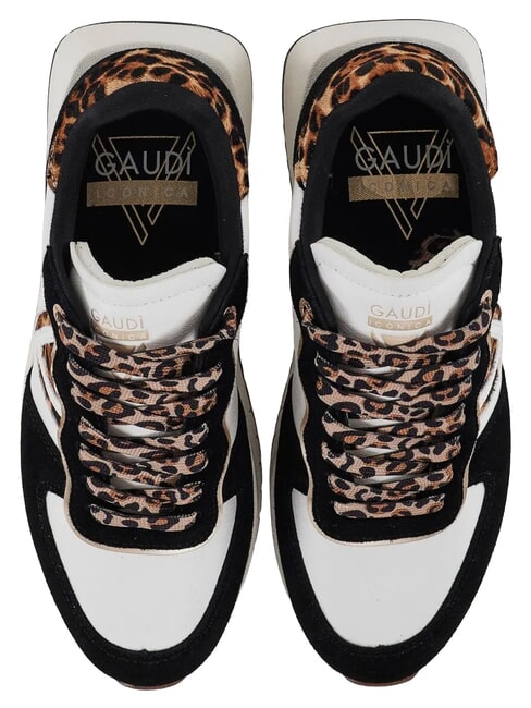 ICONICA GREEDY Baskets noir et blanc - Chaussures Femme