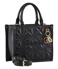 GAUD&Igrave; LETIZIA Mini sac de courses avec breloque NOIR - Sacs pour Femme - 2