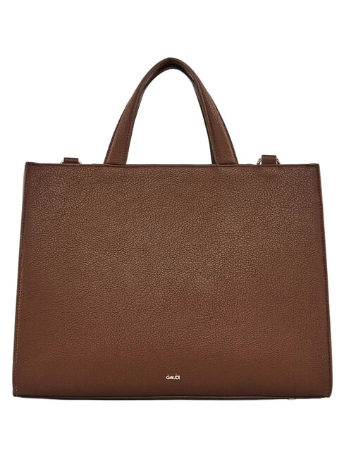 EMILY FLOCK Sac de courses avec bandouli&egrave;re chocolat - Sacs pour Femme