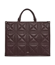 GAUD&Igrave; LETIZIA Sac de courses &agrave; breloques Bourgogne - Sacs pour Femme - 3