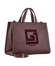 GAUD&Igrave; EMILY FLOCK Sac de courses avec bandouli&egrave;re Bourgogne - Sacs pour Femme - 2
