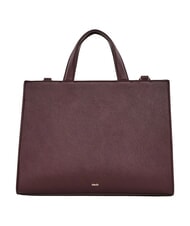 GAUD&Igrave; EMILY FLOCK Sac de courses avec bandouli&egrave;re Bourgogne - Sacs pour Femme - 3