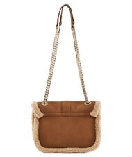 GAUD&Igrave; LYNN Mini sac avec bandouli&egrave;re cha&icirc;ne bronzage - Sacs pour Femme - 3