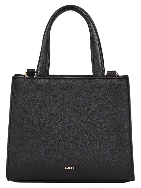 EMILY FLOCK Mini sac cabas avec logo et bandouli&egrave;re NOIR - Sacs pour Femme