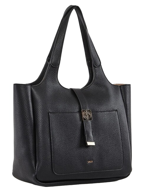 LYNN PLAIN Sac de courses avec poche avant NOIR - Sacs pour Femme
