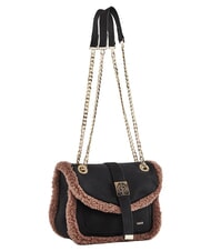 GAUD&Igrave; LYNN Mini sac avec bandouli&egrave;re cha&icirc;ne NOIR - Sacs pour Femme - 2