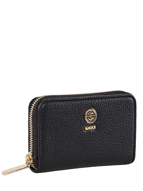 LUDO portefeuille zipp&eacute; moyen NOIR - Portefeuilles Femme