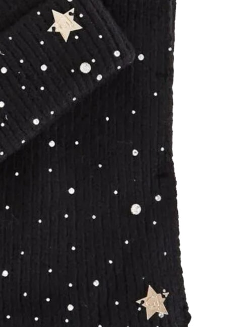 LISA ensemble chapeau et &eacute;charpe NOIR - Bonnets