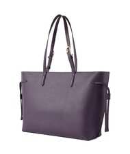 FURLA AVA Grand sac de courses en cuir floraison hivernale + coton g int. - Sacs pour Femme - 2