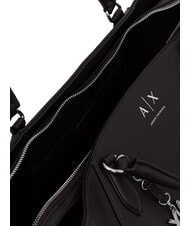 ARMANI EXCHANGE ISABEL Sac cabas maxi avec bandouli&egrave;re antagoniste - Sacs pour Femme - 4