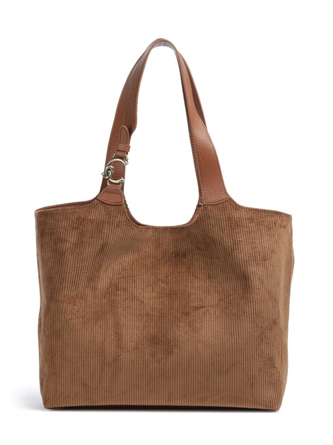 C-EASY CORDURO sac cabas bandouli&egrave;re en cuir Cognac - Sacs pour Femme