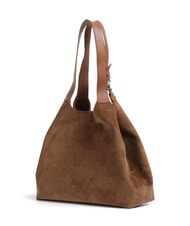 COCCINELLE C-EASY CORDURO sac cabas bandouli&egrave;re en cuir Cognac - Sacs pour Femme - 3