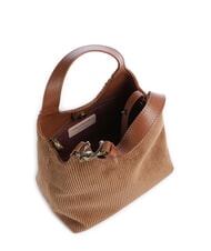 COCCINELLE C-EASY CORDURO Sac bandouli&egrave;re, avec bandouli&egrave;re Cognac - Sacs pour Femme - 5