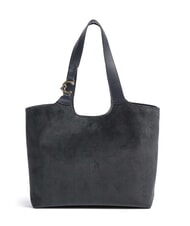 COCCINELLE C-EASY CORDURO sac cabas bandouli&egrave;re en cuir bleu nuit - Sacs pour Femme - 2