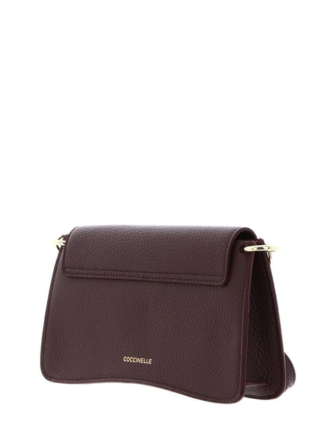 C-ME Sac en cuir martel&eacute; &agrave; rabat baie - Sacs pour Femme