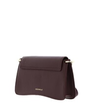 COCCINELLE C-ME Sac en cuir martel&eacute; &agrave; rabat baie - Sacs pour Femme - 3